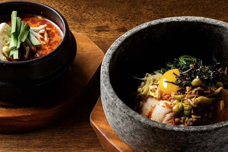 石焼ビビンバ・チゲセット